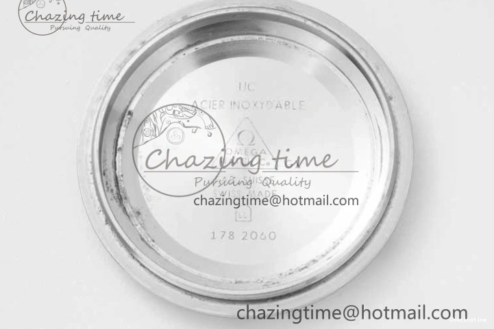 0111 Breathable Speedmaster Racing Master SS HKF Best Edition White Dial on Black Rubber Strap A 7815